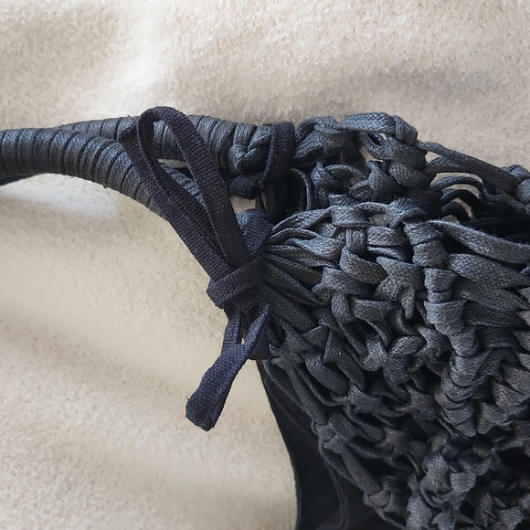 Clever Carriage Company Positano Hand Macrame Satchel - Picture 6 of 8